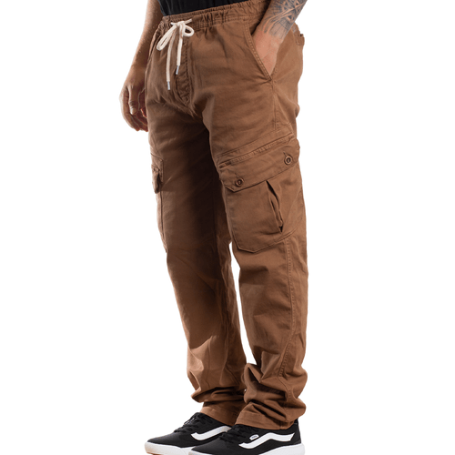 Calça Jogger Plus Key Lines - Ocre - Verão 23/24