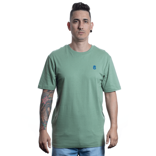 Camiseta Comfort Palm Dragon - Verde