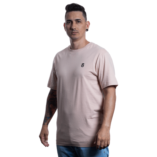 Camiseta Comfort Sky and Sea - Rosa