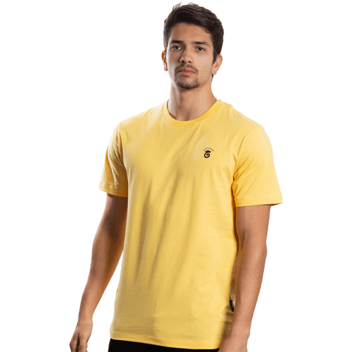 Camiseta Comfort Fibonacci - Amarelo
