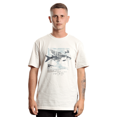 Camiseta Comfort Peixe Voador - Nude