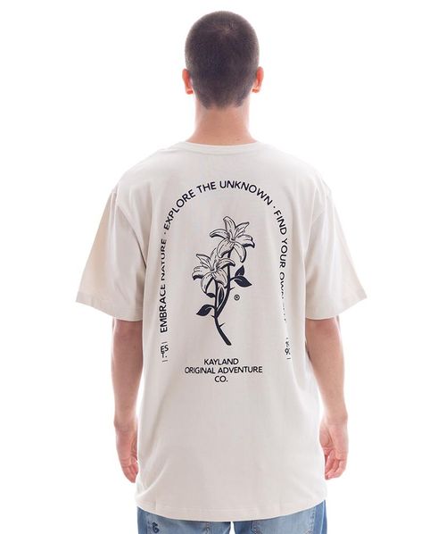 Camiseta Malhão Lírios - OffWhite