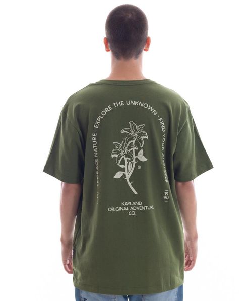 Camiseta Malhão Lírios - Verde