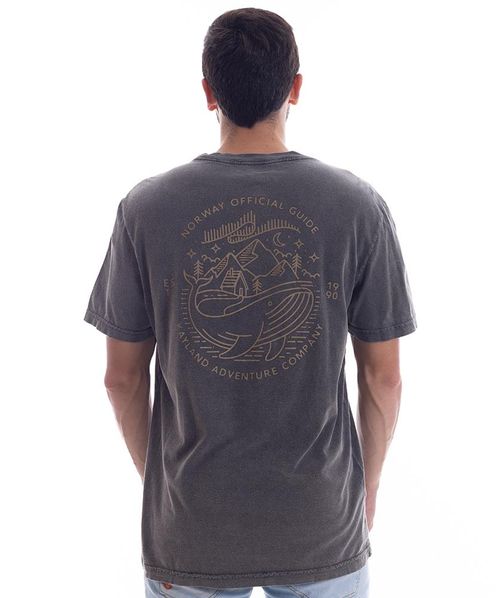 Camiseta Washed Norway Guide