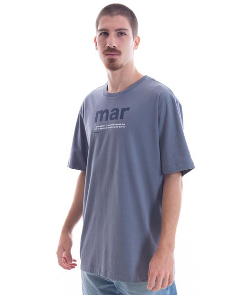 Camiseta Comfort Mar