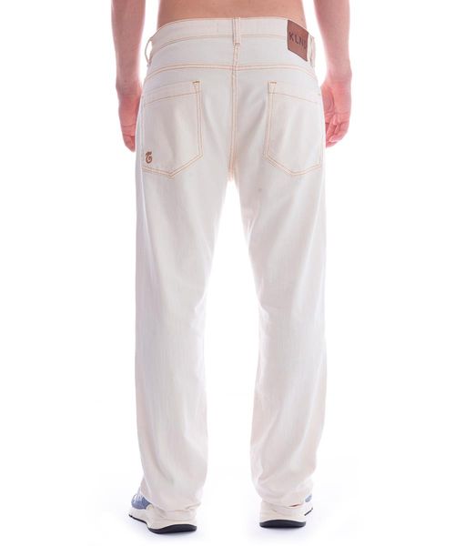 Denim Slim White