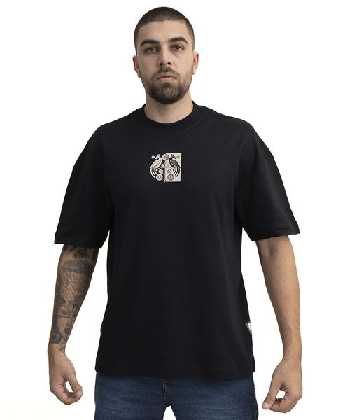 Camiseta Wide Pássaros Geo