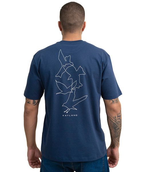 Camiseta Comfort Pássaros Linhas