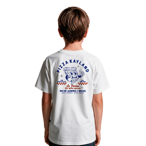Camiseta Infantil Essential Pizza
